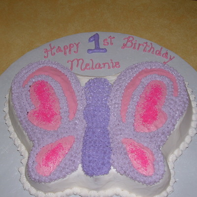 Butterfly Birthday Cake
