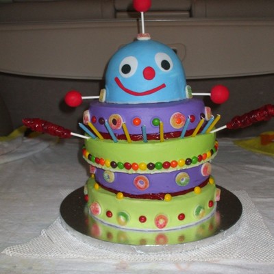 My First Robot Cake