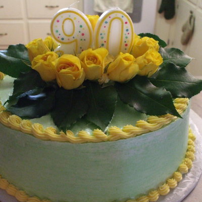 90Th Birthday Cake