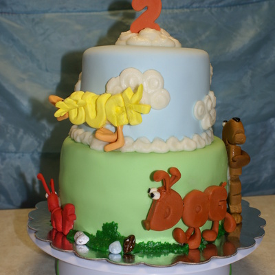 Word World Cake