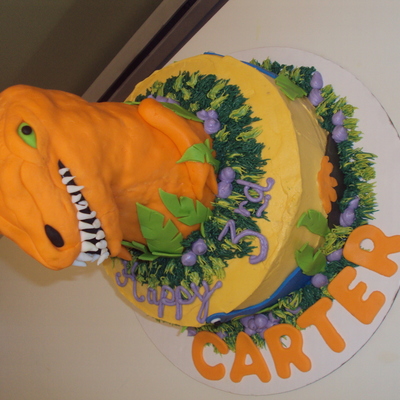 Dinosaur Cake