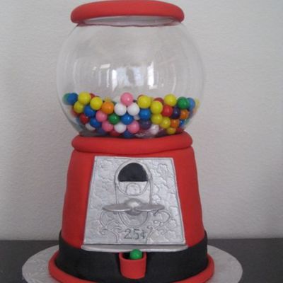 Gumball Machine Cake