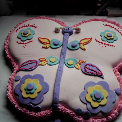 Reagan's Butterfly Birthday Cake