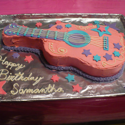 Guitar Cake