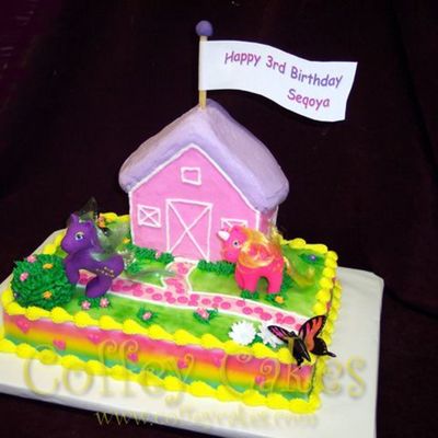 Pony Birthday Cake