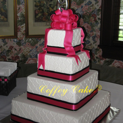 Square Buttercream Cake