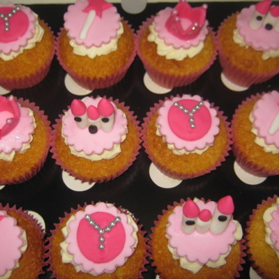 Princess Cupcakes Vanilla Princess Cupcakes