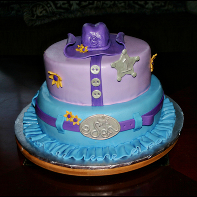Eden's Cowgirl Cake!