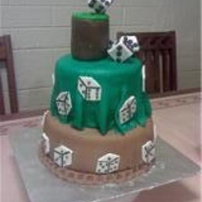 Poker Cake