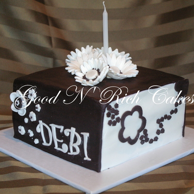 Black And White Birthday