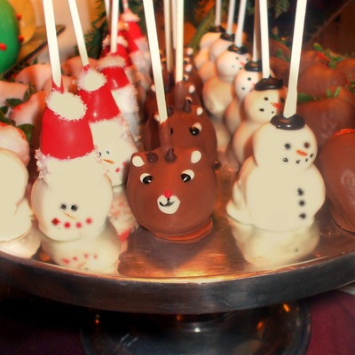 Christmas Cake Pops