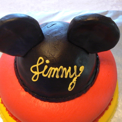 Mickey Ears Cake