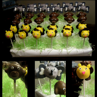 Jungle Cake Pops