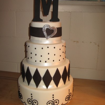 B/w Wedding