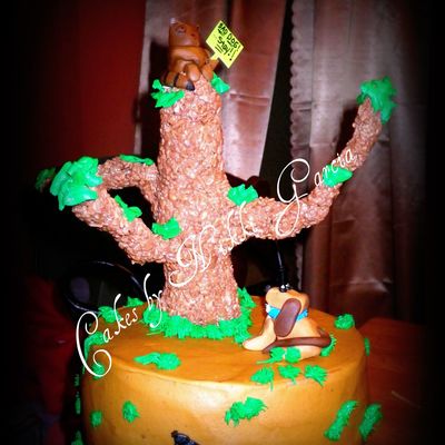 Raccoon Hunter Cake