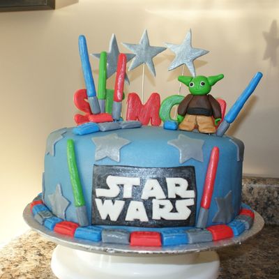 Star Wars Lego Cake