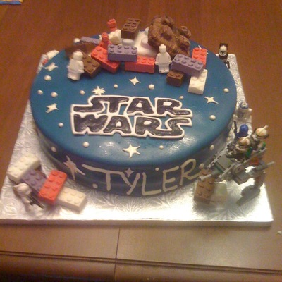Star Wars Birthday Cake