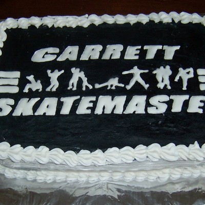 Roller Skating Cake