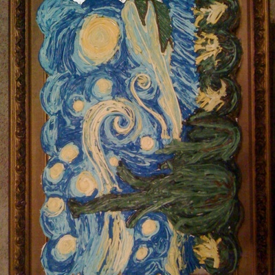 Van Gogh Cupcakes