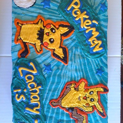 Pokemon Cake