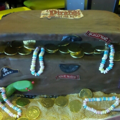 A Cake Full Of Treasures!