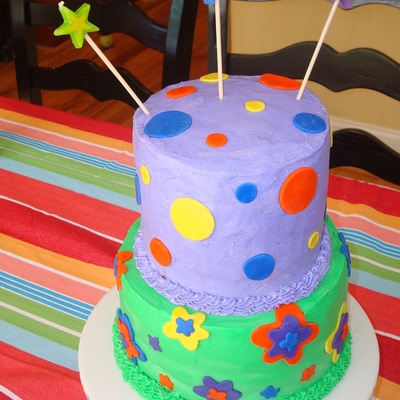 Bright Dot Cake.