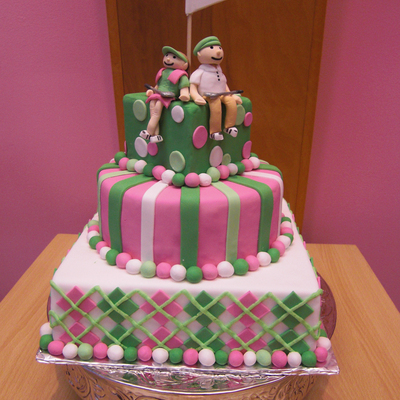 Golf Wedding Cake