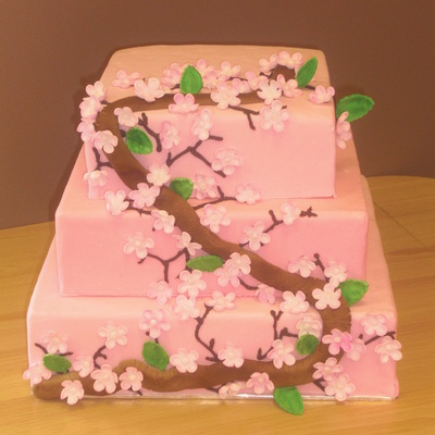 Cherry Blossom Cake