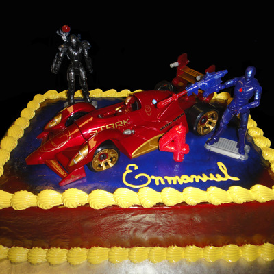 Iron Man Cake