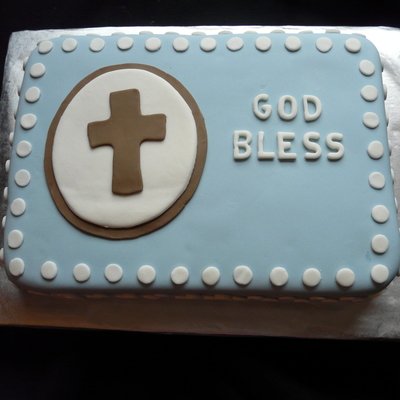 Baptism Cake