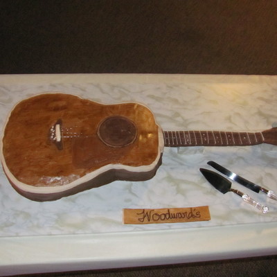 Guitar Groom's Cake