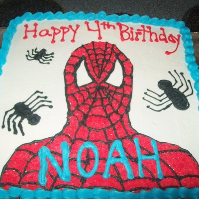 Spiderman Cake