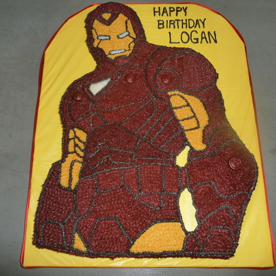 Iron Man Cake