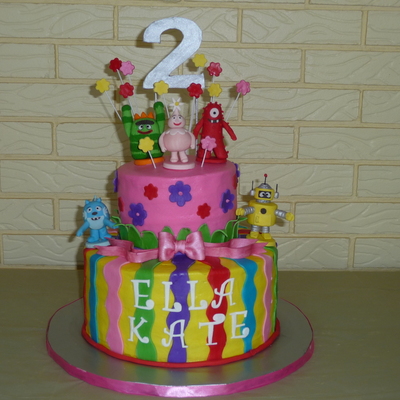 Yo Gabba Gabba Cake