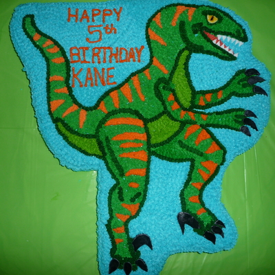 Velociraptor Cake