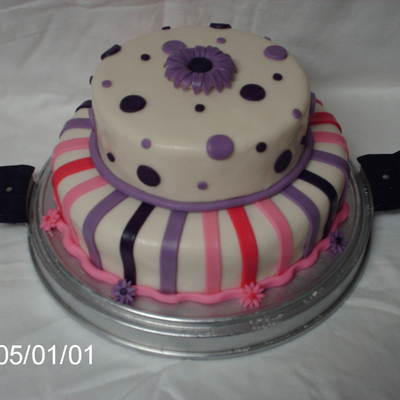 Tiered Stripes & Dots