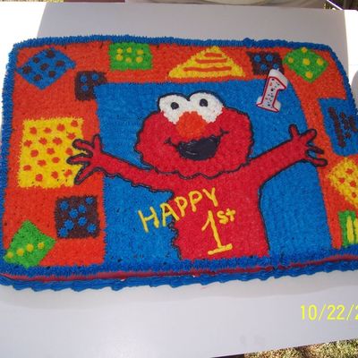 Elmo First Birthday