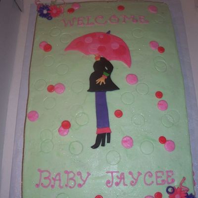 Baby Show Cake Mod Mom