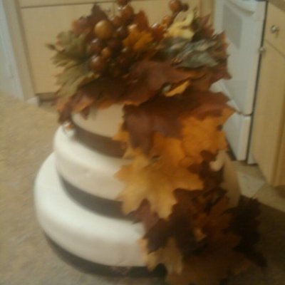 Fall Wedding Cake