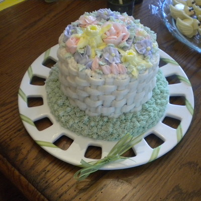 Easter Flower Basket