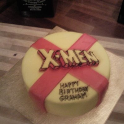 X-Men Cake