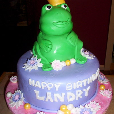 Princess Frog Cake