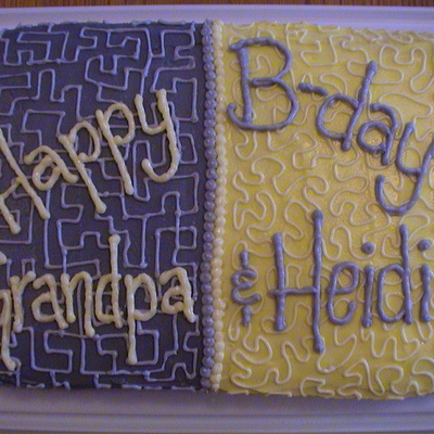 Two-Person Birthday Cake