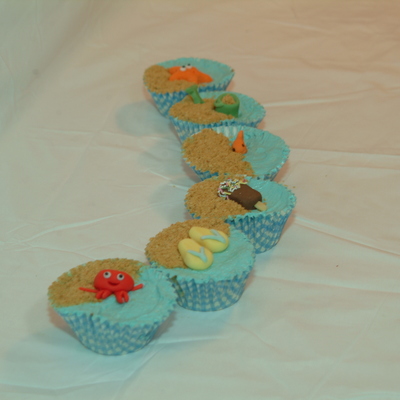Seaside Cupcakes