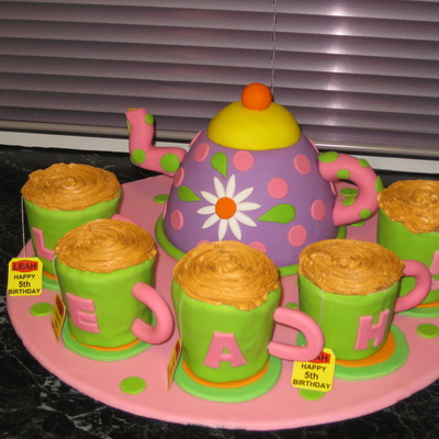 Teapot And Teacups
