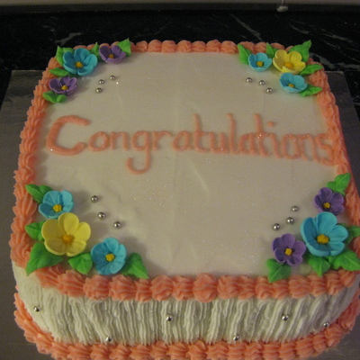 Congratulations Cake