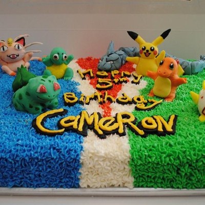 Pokemon Cake