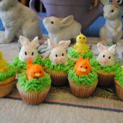 Mini Cupcakes For Easter
