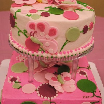 Butterfly Baby Cake