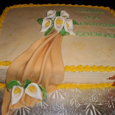 Fondant Calla Lilies